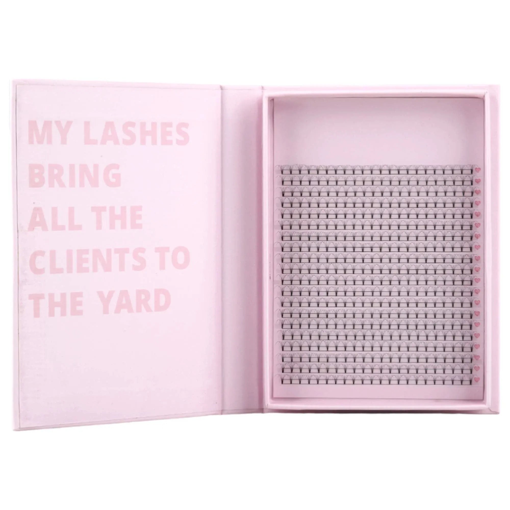 Miosh Eyelash Extensions - XL 6D Premade Volume Short Stem Lash 0.07 / D CURL